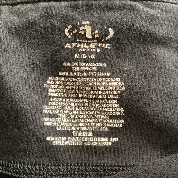 DriWorks Athletic Wide Leg Black Pants Sweatpants Yoga Comfy Casual Sleep - Picture 6 of 9